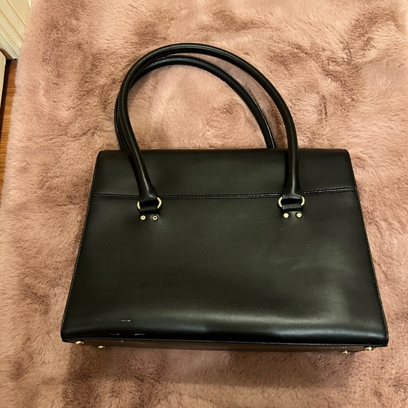 Rare Kate Spade Black Satchel ♠️ - Picture 6 of 7